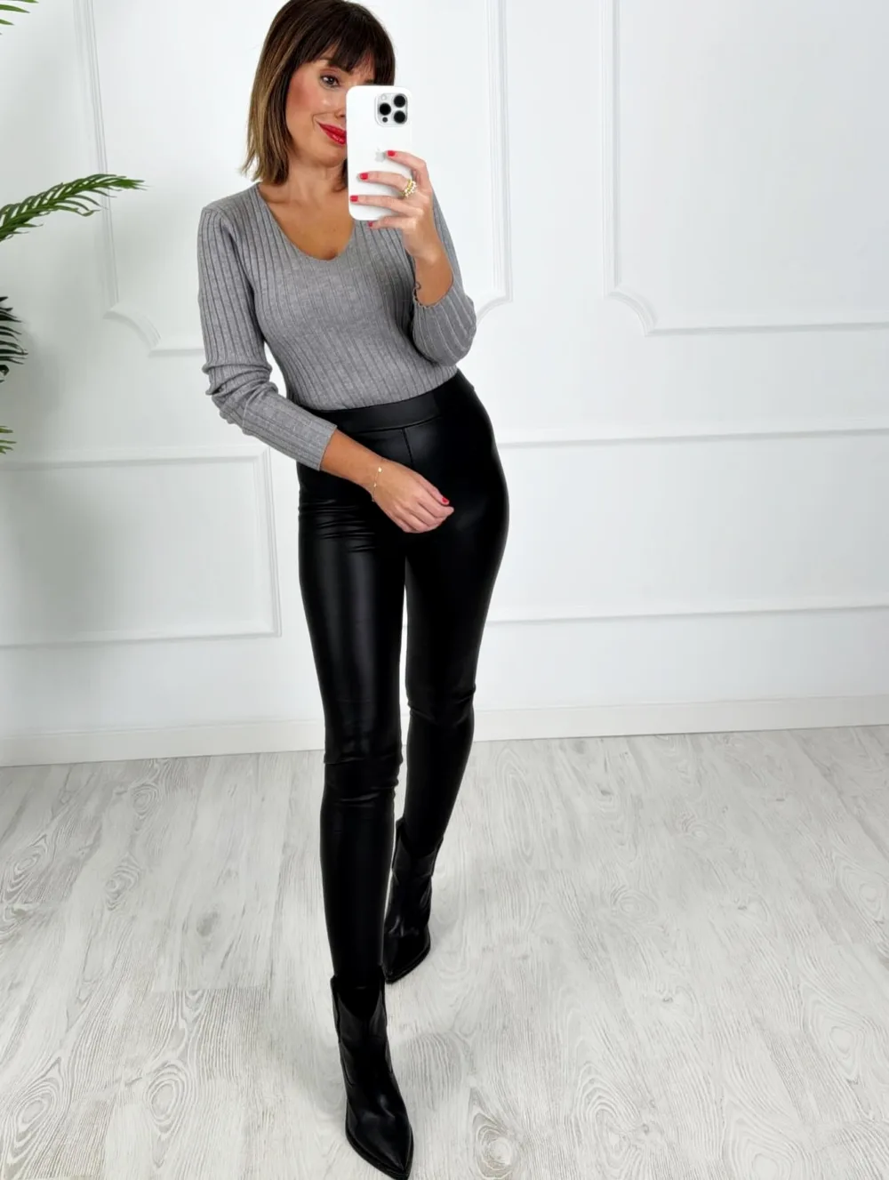 Leggin polar efecto piel negro