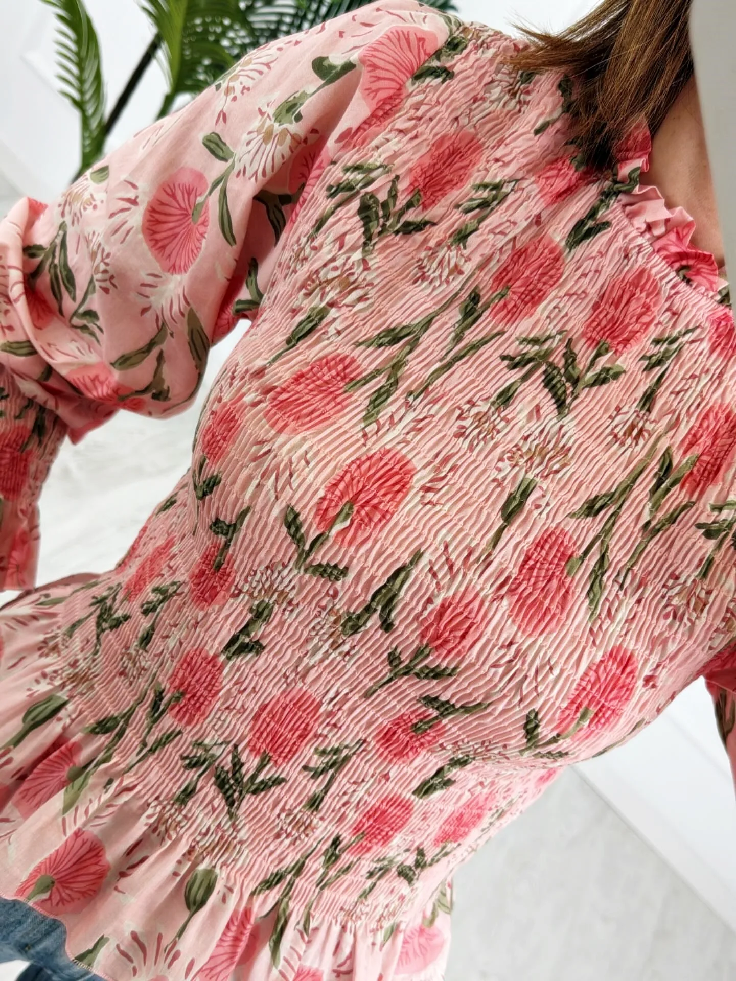 Blusa nido flores rosita - Imagen 3
