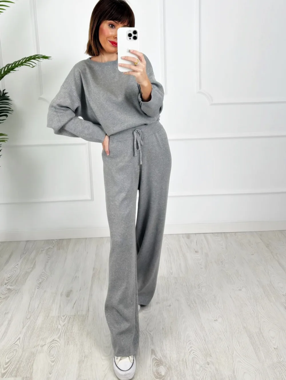 Conjunto abertura gris