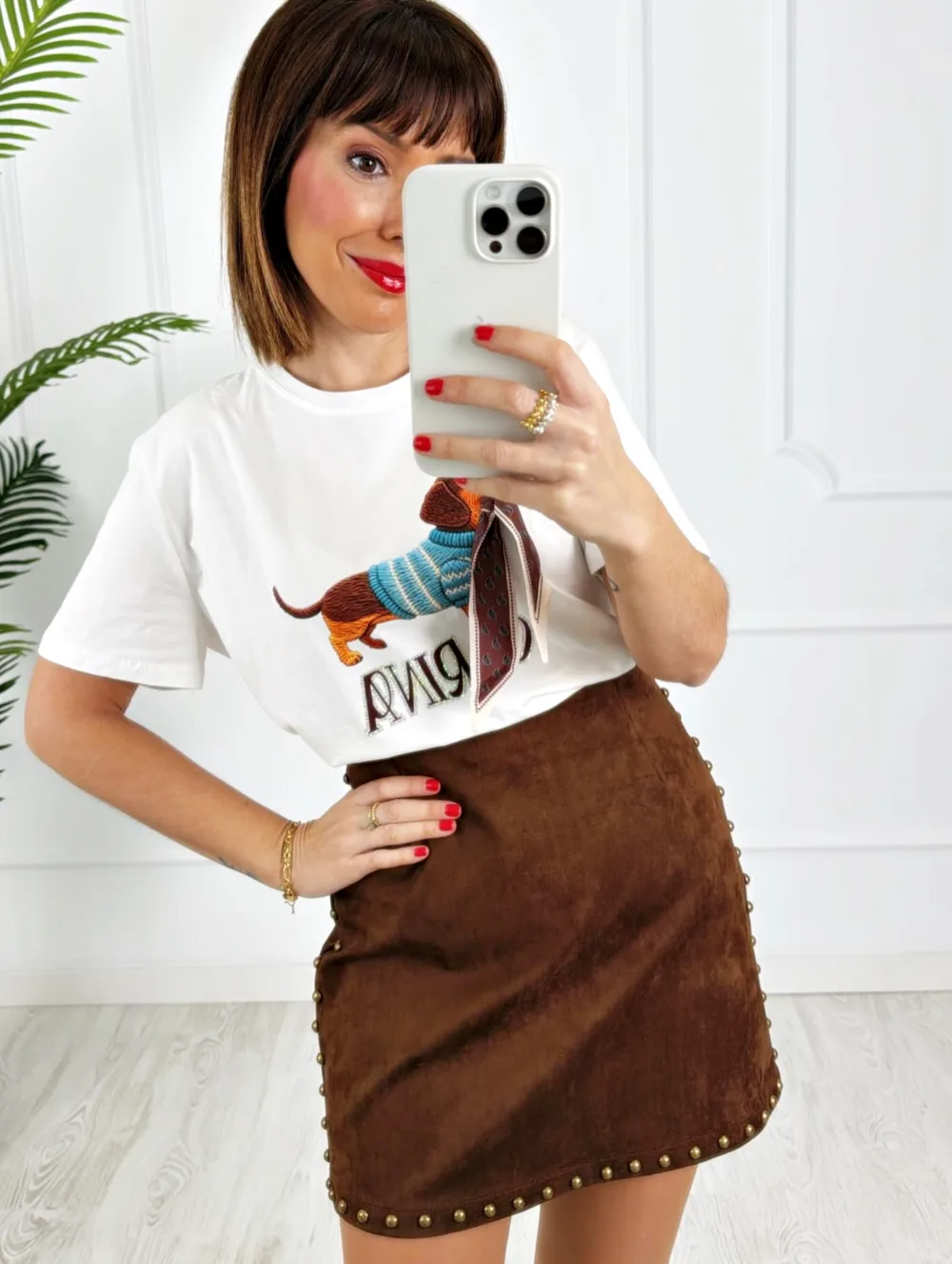 Camiseta perrito pañuelo